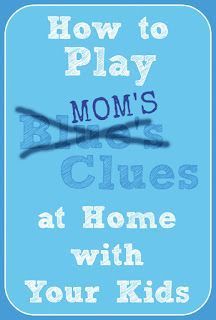 Blues Clues Game Ideas, Blues Clues Games, Spy Camp, Blue's Clues Birthday Party, 21st Birthday Checklist, Clue Games, Treasure Hunt Clues, Kid Games, Preschool Homeschool