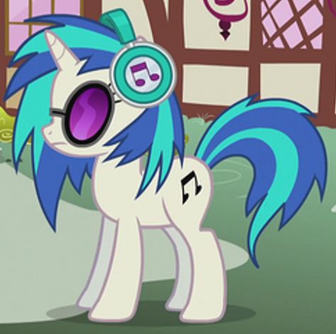 Dj Pon3, Dj Pon 3, Aphmau Characters, Pony Style, Derpy Hooves, Vinyl Scratch, Scene Kids, Mlp My Little Pony, Horse Coloring