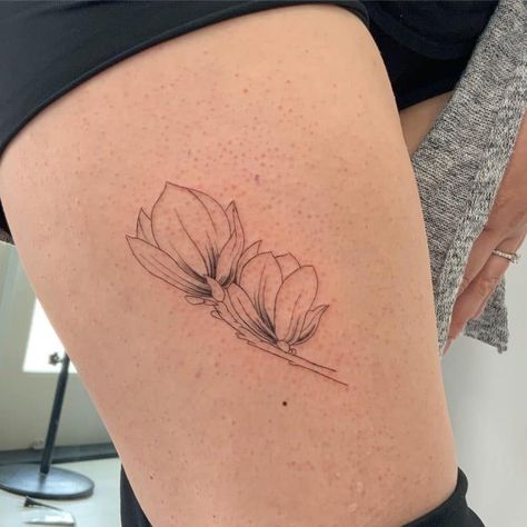 Arm Wrap Tattoo, Leaves Tattoo, Tattoo For Boyfriend, Magnolia Tattoo, Wrap Tattoo, Leaf Tattoo, Magnolia Leaf, Magnolia Leaves, Magnolia Flower