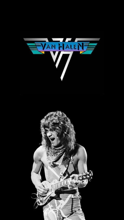 Eddie Van Halen Guitar Wallpaper, Van Halen Wallpaper, Van Halen Concert, Nirvana Band, Diver Down, David Lee Roth, Band Wallpapers, Carl Grimes, Eddie Van Halen