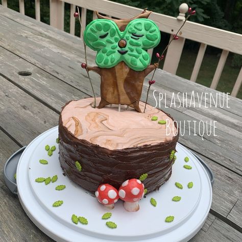 Korok Cake, Korok Seed, Korok Zelda, Zelda Korok, Zelda Cake, Zelda Party, Zelda Birthday, Dino Cake, Seed Cake