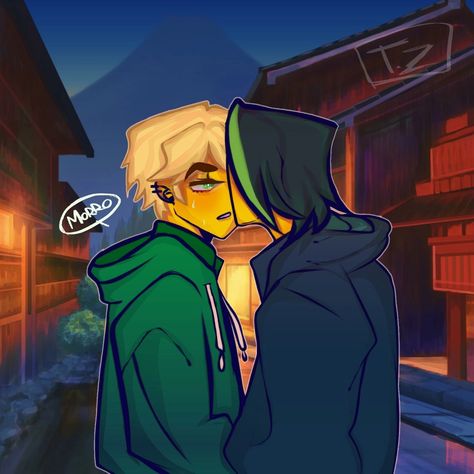 Lloyd X Morro Fanart, Morro Ninjago Fanart, Morro X Lloyd, Ninjago Ships, Ninjago Lloyd, Lego Ninjago Lloyd, Lloyd Garmadon, Lego Movie, Lego Ninjago