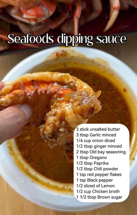 Seafoods boil sauce How To Make Butter Sauce For Seafood, How To Make Seafood Boil Sauce, Seafood Boil Recipes Sauces, Homemade Seafood Boil, Boil Sauce Recipe, Seafood Night, Seafood Dipping Sauce, Seafood Broil, Seafood Sauce Recipe