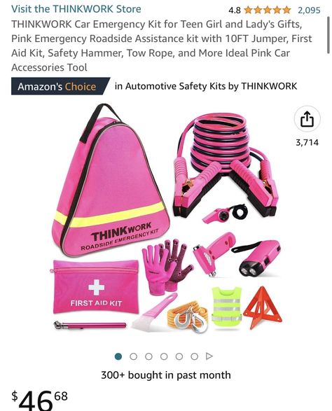 Car Accessories For Girls Interior, Pink Car Accessories, Car Interior Diy, Car Life Hacks, Car Emergency Kit, Car Care Tips, Corsa Classic, Girly Car Accessories, Car Deco