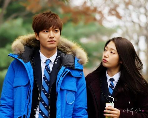 Heirs Kdrama, Heirs Korean Drama, Lee Min Ho Dramas, Lee Min Ho Kdrama, Drama Fever, Aditi Sharma, Lee Min Ho Photos, Korean Picture, Park Shin Hye