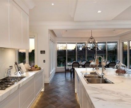 French Provincial Kitchen Modern French Provincial Kitchen, Provincial Kitchen, French Provincial Kitchen, Modern French Provincial, French Provincial Design, French Provincial Home, Kitchen French, Luxurious Homes, Provincial Home