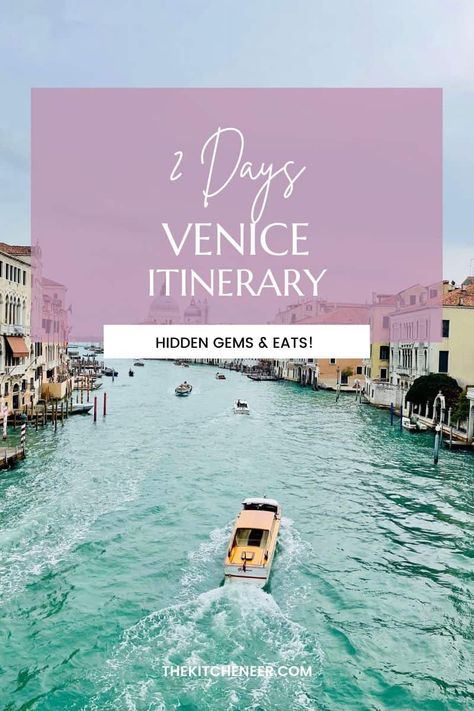 2 Days in Venice Itinerary: Our Travel Guide for First Timer's 2 Days In Venice, Venice Itinerary, St Marks Square, City Of Dreams, The Merchant Of Venice, Rialto Bridge, Venice Travel, Tourist Trap, Grand Canal