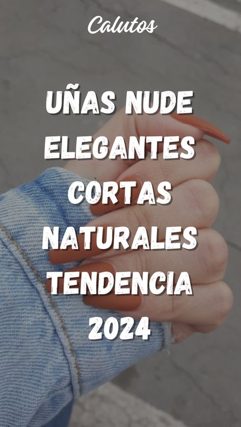 Uñas Nude Elegantes y Naturales para Primavera 2024 💅✨  Luce unas uñas cortas, sofisticadas y naturales con estos elegantes diseños nude. Perfectas para cualquier ocasión, desde el trabajo hasta una salida casual. ¡La simplicidad nunca pasa de moda!  #NudeNails #ElegantNails #NaturalNails #ShortNails #NailArt #NailInspo #NailsOfInstagram #ManicureMonday #NailGoals Ideas Para Uñas Cortas, Natural Gel Nails Ideas, Uñas Color Nude, Nail Nude, Manicure Natural, New French Manicure, Daisy Acrylic Nails, Natural Gel Nails, Simple Fall Nails