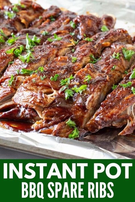 Spare Ribs Instant Pot Recipe, Instapot Pork Spare Ribs Recipe, Bbq Spare Ribs Instant Pot, Spare Ribs In The Instant Pot, Instapot Barbecue Ribs, Boneless Pork Spare Ribs Instant Pot, Instant Pot Barbecue Ribs, Instapot Spare Ribs Recipe, Instant Pot Spare Ribs Pork