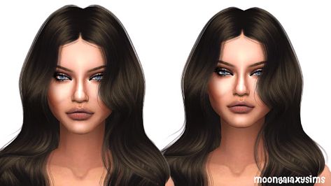 sims 4 adriana lima alpha cc   ebonix hair makeup cc alpha sim #pralinesims   #thesims4 #ts4 #ts4cc #kijiko #moongalaxysims #s4models #ea #alphacc #alphsims #hallowsims #ebonixcc #s-club Harry Potter Hairstyles, Sims 4 Curly Hair, Makeup Cc, Sims 4 Cc Kids Clothing, Sims 4 Cc Shoes, Sims 4 Cc Makeup, Sims 4 Cc Skin, Fitness Inspiration Quotes, Adriana Lima