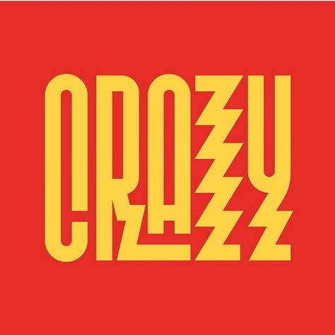 Crazy Typography Design, Crazy Typography, Typography Presentation, Crazy Fonts, Booklet Ideas, Peak Logo, Crazy Golf, Simple Logo Design, Typographic Poster