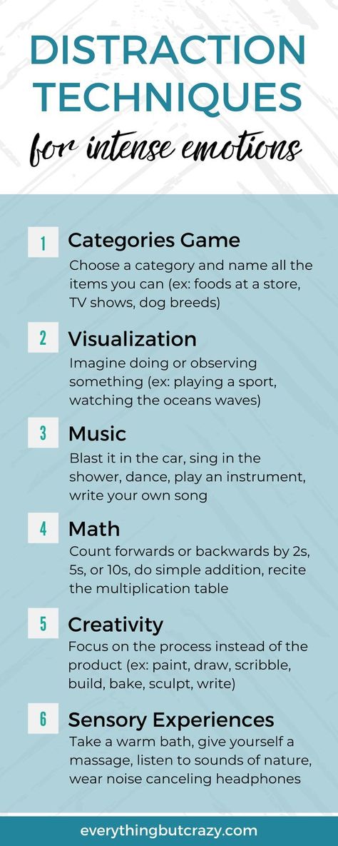 We all have moments when our emotions become really intense and we’re desperate for strategies to help us calm that down. Distraction techniques are a set of helpful tools that can turn down the heat and allow us to better deal with the situation contributing to our difficult feelings. Coping Toolbox, Kids Coping Skills, Relief Quotes, Coping Skills Activities, Intense Emotions, Calming Activities, Stressful Situations, Coping Strategies, Good Mental Health