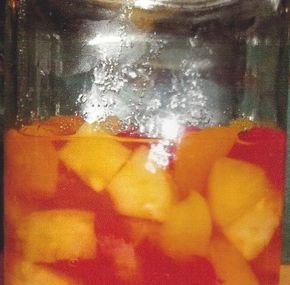 Fruit Brandy Recipes, Fermented Fruit Starter, Brandied Fruit Cake Recipe, Fermented Fruit Recipe, Brandied Fruit, Amish Friendship Bread Starter Recipes, Fermented Fruit, Friendship Cake, Friendship Bread Starter