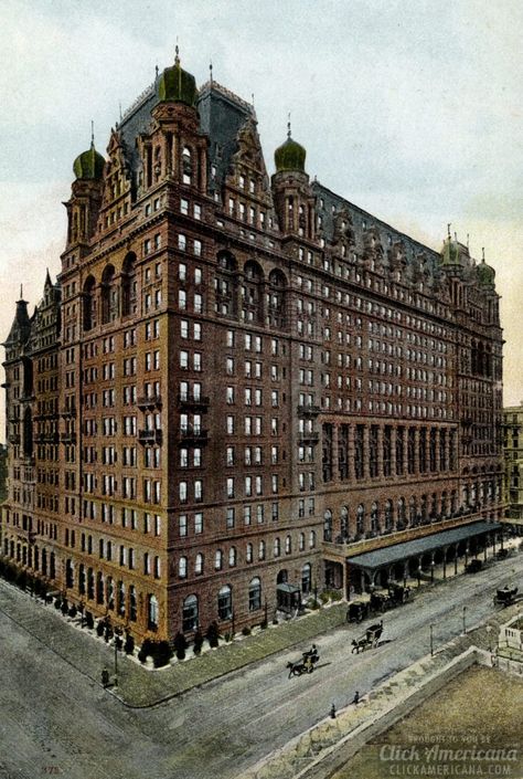 Astoria New York, New York City Buildings, New York Landmarks, Astoria Hotel, New York Architecture, Vintage Architecture, Waldorf Astoria, Vintage New York, Architecture Old