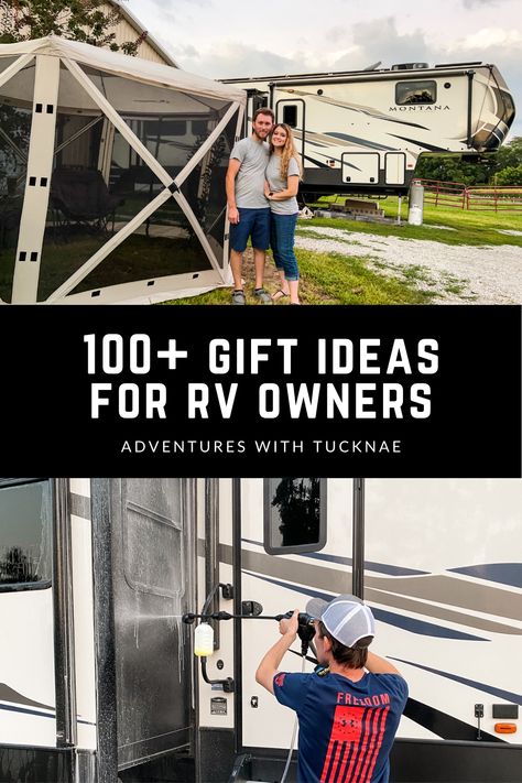 100+ Best Gifts For RV Owners: 2023 Guide to RV Gift Ideas Rv Gift Ideas, Gifts For Rv Owners, Small Travel Trailer, Travel Trailer Accessories, Quirky Accessories, Rv Gifts, Small Travel Trailers, Rv Travel Trailers, Rv Tips