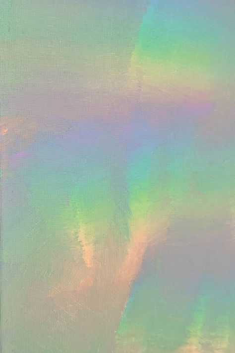 Holographic Painting, Art Ho, Light Abstract, Rainbow Light, Wall Papers, Rainbow Glitter, Pink Wall, Pink Walls, Light Painting