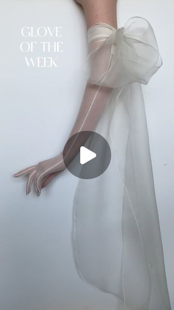 C'est Jeanne on Instagram: "Made my popular Sofia design in white this week! Mesh gloves, with separate 100% silk organza bows🎀
The way silk flows when you walk is just stunning. The gloves are made to measure, as always to ensure a perfect fit. I’d love to see these worn by brides, get in touch for more info on these gloves ♥️" Organza Gloves, White Silk Gloves, Net Gloves, Gloves Aesthetic, Bride Gloves, Sheer Gloves, Gloves Outfit, Silk Gloves, Mesh Gloves