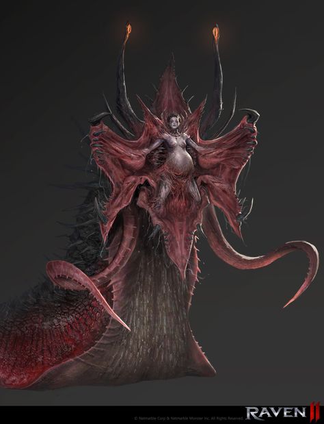 ArtStation - RAVEN2 work Cryptic Monsters, Bunyip Monster, Horror Creature Concept Art, Scorn Concept Art, Silent Hill Creatures, Mutated Zombie, Biopunk Art, The Darkness Comic, Dark Character Design