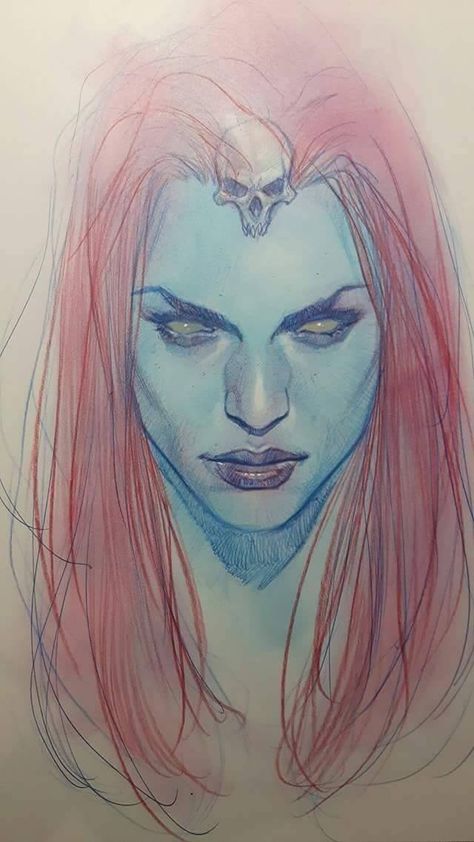 Mystique by Ben Oliver * Marvel Art Style, Super Hero Women, Raven Darkhölme, Comic Woman, Raven Darkholme, Marvel Comics Characters, Ben Oliver, Marvel Comics Artwork, Art Du Croquis