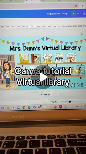 KIRRA• ELEMENTARY LIBRARIAN on Instagram: "I LOVE using Canva!🩷 The idea was to offer teachers read alouds for morning meetings or something quick during dismissal. Also to introduce students to new and exciting books!📚  #librariansofinstagram #elementarylibrarian #library #teachersofinstagram #librarian #canva #canvatutorial" Elementary Librarian, Morning Meetings, Using Canva, Read Alouds, School Librarian, Morning Meeting, Canva Tutorial, School Library, Read Aloud