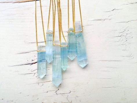 Raw Aquamarine, Aquamarine Earrings, Aquamarine Pendant, Aquamarine Necklace, Crystal Pendant Necklace, Aquamarine Crystal, Aquamarine Jewelry, Vermeil Jewelry, Modern Necklaces