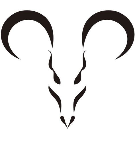 Aries ram tattoo idea Aries Symbol Tattoos, Aries Zodiac Tattoos, Aries Ram Tattoo, Aries Tattoos, Aries Symbol, Ram Tattoo, Simple Tattoos For Guys, Model Tattoo, Aries Tattoo