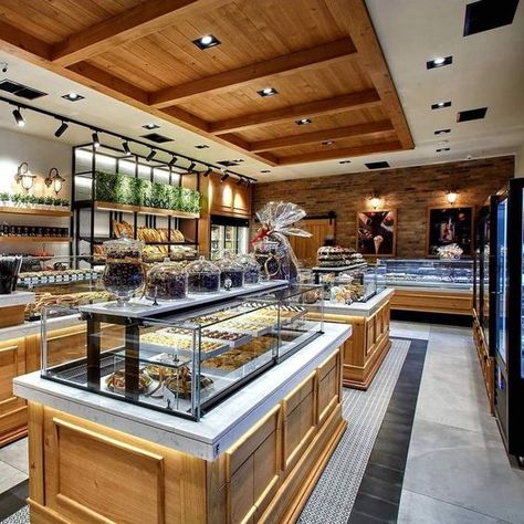 Canteen Design, Bakery Shop Interior, Colonial Modern, Interior Design Indian, Restaurant Design Inspiration, Hotel Buffet, Bakery Shop Design, Bakery Interior, Bakery Design Interior