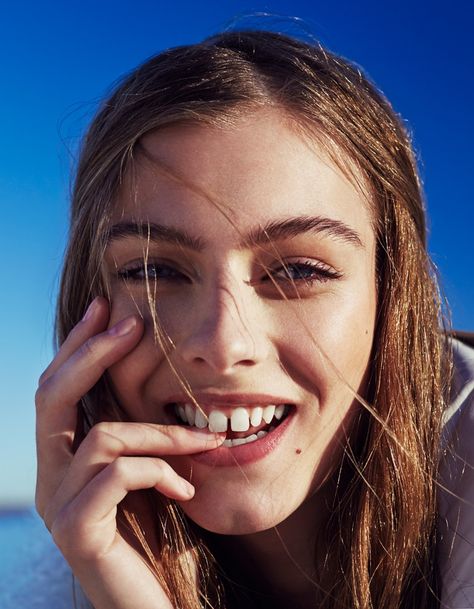 Teeth Gaps Aesthetic, January Fashion, Crooked Teeth, Gap Teeth, Smile Photography, Glamour Magazine, Modeling Tips, Beauty Editorial, Beautiful Smile