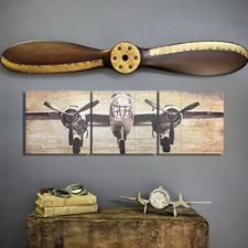 Airplane Propeller Decor, Propeller Decor, Aviation Room, Airplane Room, Casas Country, Rough Hewn Wood, Airplane Propeller, Aviation Theme, Wooden Airplane