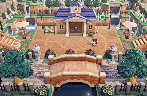 Resident Services, Cottagecore Animal Crossing, Dagobert Duck, Basement Ideas For Kids, Kids Basement Ideas, Remodel Basement, Animal Crossing 3ds, Ac New Leaf, Animal Crossing Funny