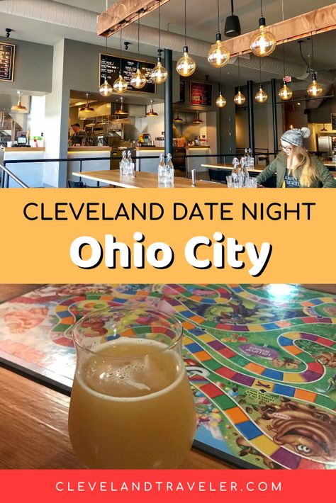 Cleveland Ohio Restaurants, Ohio City Cleveland, Best Restaurants In Cleveland Ohio, City Date Night, Fun Date Night Ideas, Cleveland Restaurants, City Date, Ohio Destinations, Ohio City