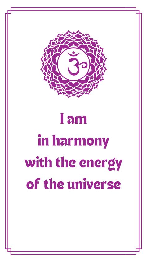 Align your chakras and connect with your crown chakra by using affirmations designed for each chakra point. #chakras #affirmations #positivemindset #spiritualhealing #innergrowth #crownchakra #7thchakra #affirmationdeck #healing #digitalprints Affirmation For Each Chakra, Crown Chakra Drawing, Crown Chakra Affirmation, Chakras Affirmations, 2025 Manifestation, Align Your Chakras, Mind Movie, Movie 2024, Create Your Reality