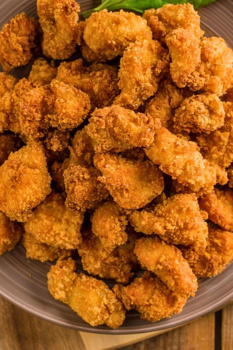 Weight Watchers Popcorn Chicken (Air Fryer) - All Recipes Club Air Fried Popcorn Chicken, Weight Watchers Spicy Chinese Chicken, South Beach Recipes, Popcorn Chicken Air Fryer, Air Fryer Popcorn Chicken, Weight Watchers Air Fryer Recipes, Spicy Chinese Chicken, Weight Watchers Recipes With Points, Weight Watchers Air Fryer