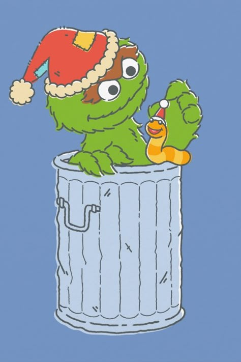 Sesame Street | Vintage Christmas Oscar Postcard
Celebrate the holiday season with Sesame Street! This vintage graphic features Oscar the Grouch wearing a Santa hat. © 2021 Sesame Workshop. www.sesamestreet.org Christmas Disney Characters, Cookie Monster Christmas, Santa Drawing, Sesame Street Christmas, Sesame Workshop, 90s Christmas, Christmas Cutouts, Christmas Windows, Oscar The Grouch