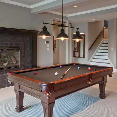 Brighten up your pool table with this billiard light, make your pool room special and personal. Follow @lnc_home to find more inspiration.😊 . . . #lnchome #poolroom #billiards #billiardsroom #billiardlight#chandelier #industrialdesign #inspire_me_home_decor #instahome #interiorinspio #interiordesigner #interiordesigns #farmhouses #farmhousestyling #newhome #decoração #decor #designstudio #industriallight #industrialfarmhouse #newhomeconstruction#islandlighting #lightingfixture #light #lighting Black Modern Farmhouse, Rustic Transitional, Barn Kitchen, Basement Renovation, Table Lighting, Kitchen Island Chandelier, Island Chandelier, Kitchen Island Linear Pendant, Pool Table Lighting