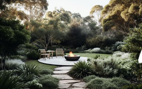 Sustainable Landscape Design, Acreage Landscaping, Sustainable Landscape, A New Earth, Australian Garden Design, Country Garden Design, Australian Native Garden, Sustainable Landscaping, Australian Landscape