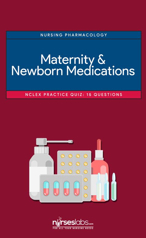 Maternity and Newborn Medications NCLEX Practice Quiz (15 Items) Respiratory Medications, Nursing Apps, Nclex Practice Questions, Nursing Pharmacology, Nursing School Scholarships, Nursing 101, Nursing Information, Nclex Questions, Psychiatric Medications