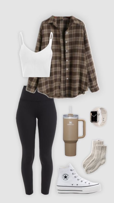 Everyday Outfits Fall, Mom Fits, Casual Preppy Outfits, Trendy Outfits For Teens, Cute Lazy Day Outfits, Spring Fashion Outfits, Lazy Day Outfits, Cute Comfy Outfits, Cute Fall Outfits