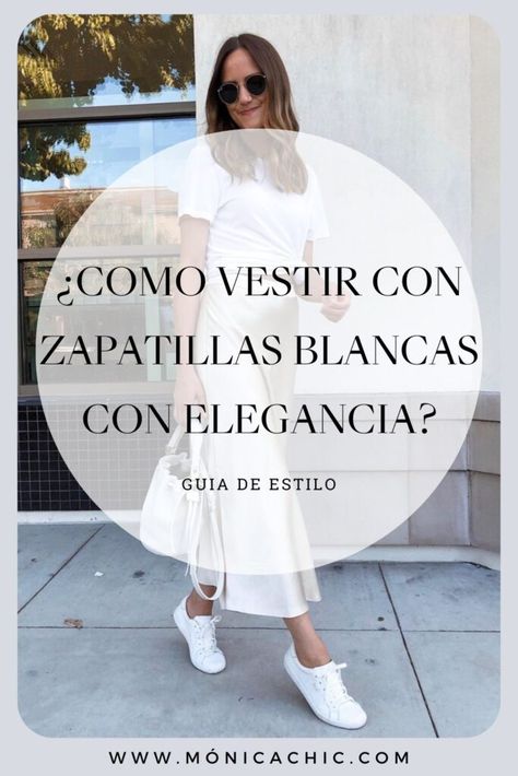 ¿Cómo vestir con zapatillas blancas? 5 ideas elegantes para tu día a día 8 Outfit Tennis Blancos, Outfit Fiesta Infantil, Outfits Tenis Blancos, Outfit Zapatillas Blancas, Outfit Tenis, Best White Sneakers, Outfit Elegantes, Fiesta Outfit, Total Black