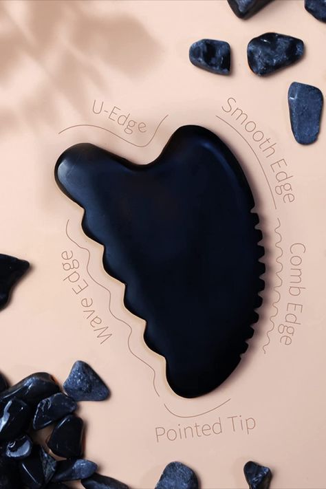 Depuff and energize your skin - I love using the Gua Sha tool first thing in the morning to start the day. For Jawline, Body Gua Sha, Gua Sha Tools, Cerámica Ideas, Devices Design, Massage Tools, Gua Sha, Whole Body, Body Skin