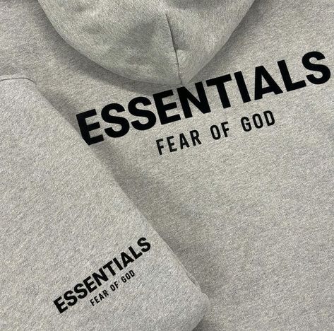 FEAR OF GOD ESSENTIALS HOODIE DARK OATMEAL @sneaker_store.co @Sneaker_store.co SNEAKER STORE CO WHAT+57 (302) 223-8152 - +57 (301) 220-1556 Flannel Vest, Fear Of Love, Essentials Hoodie, Flannel Quilts, Fear Of God Essentials, Military Coat, Sneaker Stores, Polyester Jacket, Camo Shirts