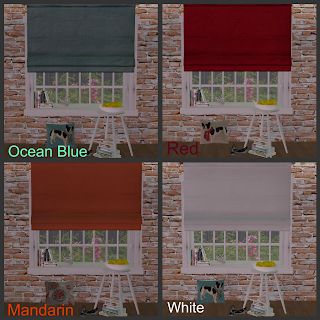 Paris Living, Sims Decor, Electronic Art, 8th Of March, Roller Blinds, Sims 2, Sims Cc, Blue Ocean, Sims 4