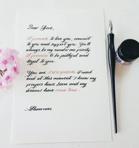 If you are looking for something special to celebrate your wedding day or anniversary, this is a great piece for you. Handwritten Love Letters, Anniversary Poems, Anniversary Letter, Letters Calligraphy, Calligraphy Drawing, Full Hand Mehndi, Full Hand Mehndi Designs, Calligraphy Wedding, Letter To Yourself