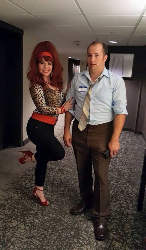 Boom. : Currently Booming: 80's Halloween Costume Ideas: P... Peggy Al Bundy Costumes, Couples Costumes Spooky, Peewee Herman Costume, Couples Costume Ideas Cute, Al And Peggy Bundy Costume, Couples Customes Halloween, Tv Couples Costumes, Peggy Bundy Costume, Couple Customes Halloween