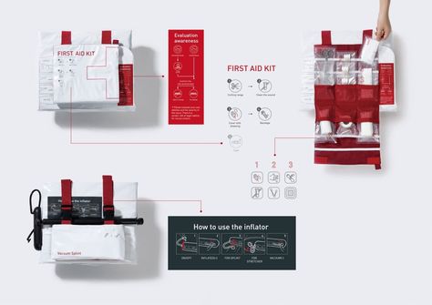 Tactical Pocket Knife, Medicine Boxes, Medical Design, Emergency Response, Yanko Design, First Aid Kit, Design Student, Emergency Medical, Design Help