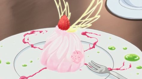 Yumeiro Patissiere, Patisserie Cake, Food Sketch, Tiramisu Cake, Ghibli Artwork, Cute Food Art, Anime Food, Strawberry Desserts, Buffet Food