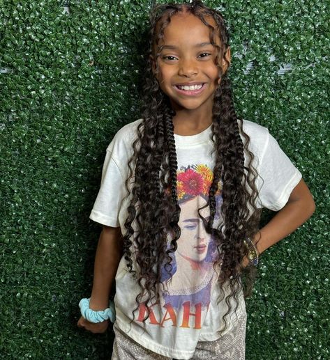 Braids For Ten Year Olds, Cute Hairstyles For Black Kids 13-14, Braids For 7th Graders, Hair Styles For 5th Graders, Kids Passion Twist, School Hairstyles For Black Kids, Back To School Hairstyles Braids 5 Grade, 5th Grade Hairstyles, Quick Braid Styles Black Hair Kids