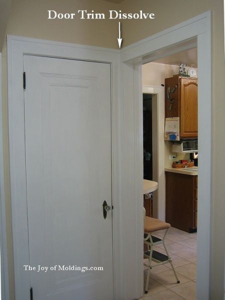 Craftsman Style Molding, Trim And Doors, Baseboard Styles, Remodel Mobile Home, Craftsman Trim, Doors And Trim, Molding Ideas, Interior Door Trim, Craftsman Door