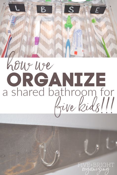 Family Toothbrush Organization, Large Family Bathroom Organization, Large Family Toothbrush Organization, Kids Toothbrush Organization, Kid Bathroom Organization, Shared Bathroom Organization, Kids Bathroom Ideas Shared Boy And Girl, Shared Bathroom Ideas, Kids Bathroom Organization Ideas