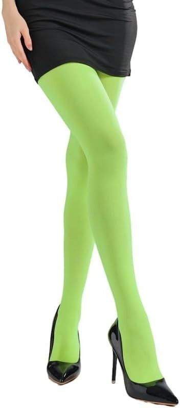 Amazon.com: Verdancy Ultra Stretchable Plus Size for 265lbs Semi Opaque Solid Color Women’s Stockings 50D Tights High Waist Footed Pantyhose (Fluorescent Green, XXL) : Clothing, Shoes & Jewelry Funky Tights, Green Stockings, Green Tights, Halloween 2024, Womens Tights, Coraline, Halloween Costume, Shoes Jewelry, Top Styles